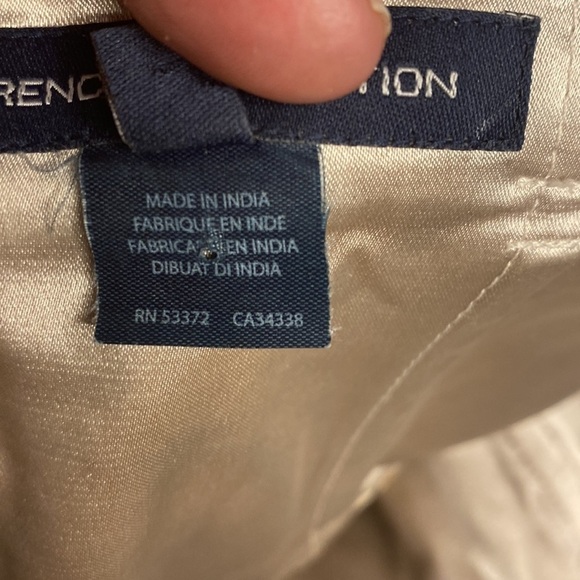 $10$ add on French Connection-strapless corset style mini dress. Size 4 - Picture 9 of 14